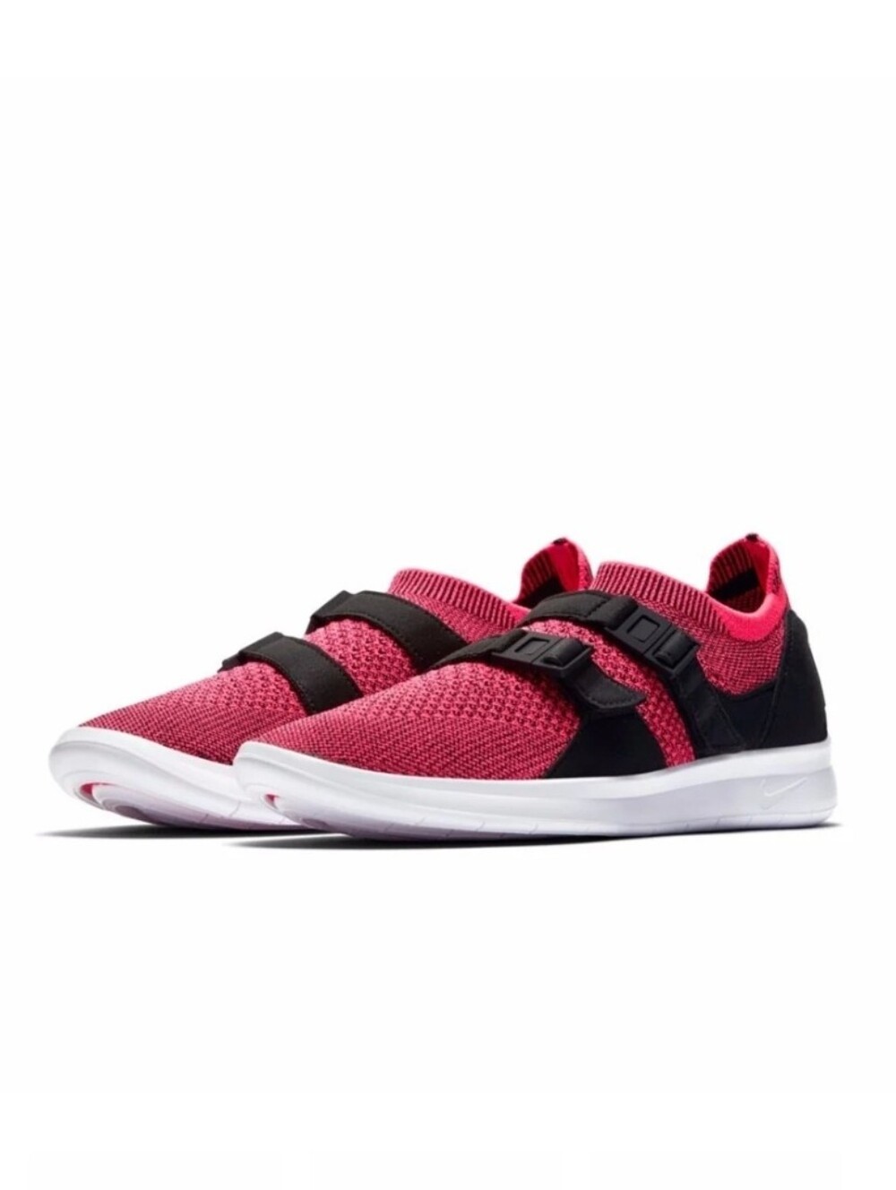 NIKE Ultra FlyKnit Air Sock Racer Pink Black Athletic Running Shoes US 12